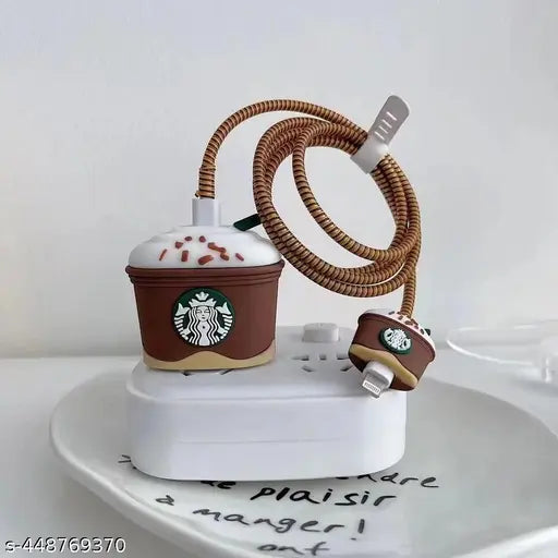 Coffee Starbucks 20W iPhone Silicone Charger Cover – Frappuccino Cable Protector