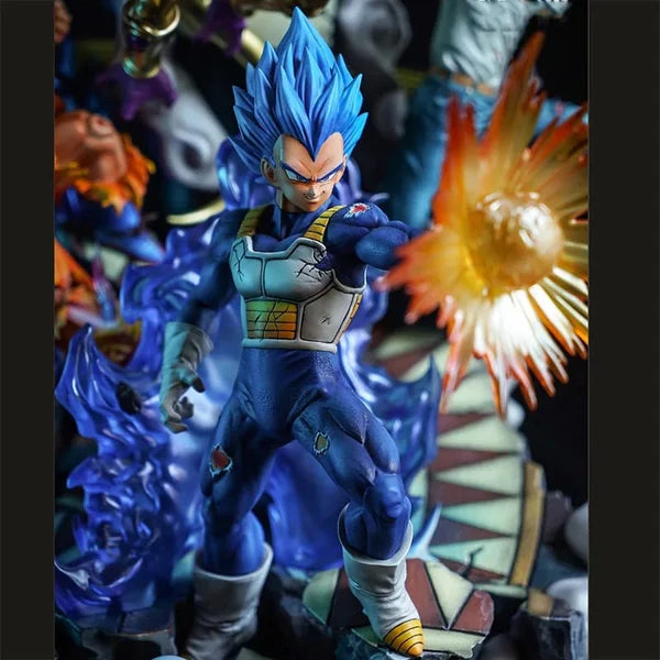 Dragon Ball Z Battle Scene Statue – 52 cm Premium Anime Collectible