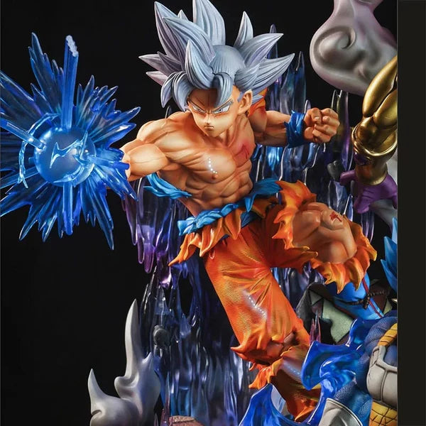 Dragon Ball Z Battle Scene Statue – 52 cm Premium Anime Collectible