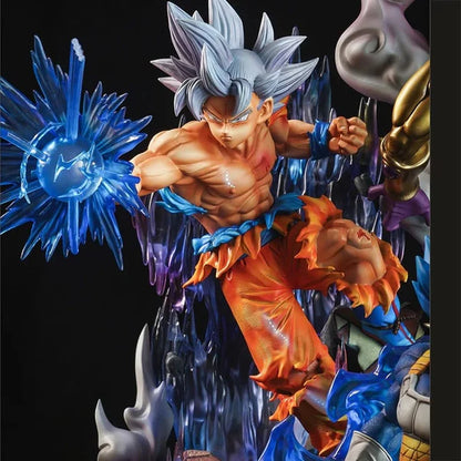 Dragon Ball Z Battle Scene Statue – 52 cm Premium Anime Collectible
