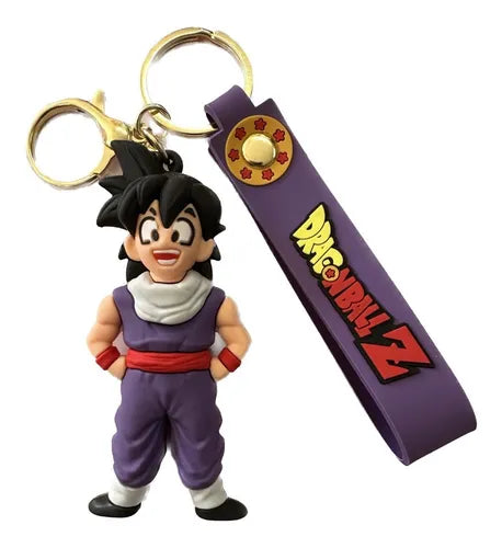 DBZ Purple Gohan Rubber Keychain – Dragon Ball Z Strap