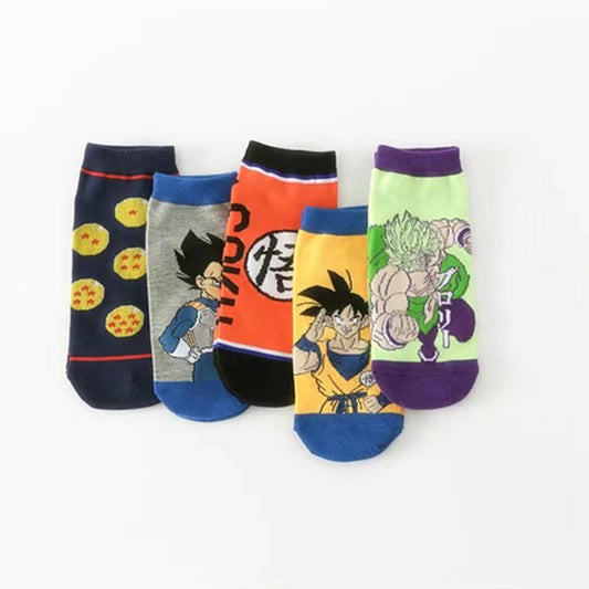 Dragon Ball Z Ankle Socks Set (Pack of 5)