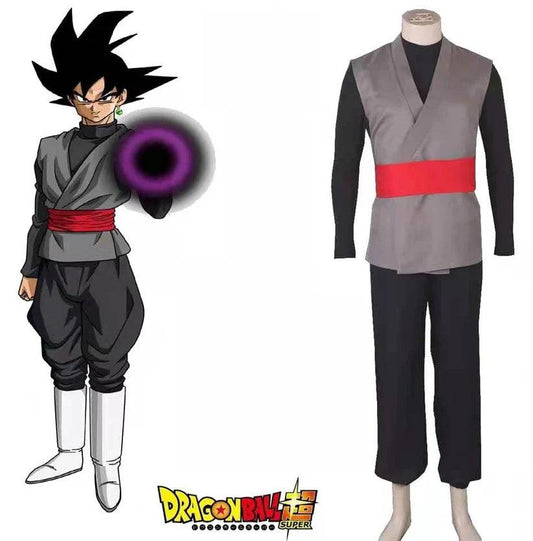 Black Goku Costume – Dragon Ball Super Cosplay Outfit for Anime Fans - Drakon Lifestyle India