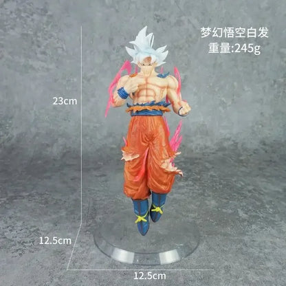 Dragon Ball Z Goku Ultra Instinct Action Figure – 23 cm Collectible (Floating Pose) - Drakon Lifestyle India