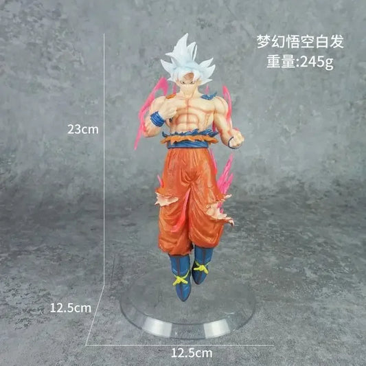 Dragon Ball Z Goku Ultra Instinct Action Figure – 23 cm Collectible (Floating Pose) - Drakon Lifestyle India