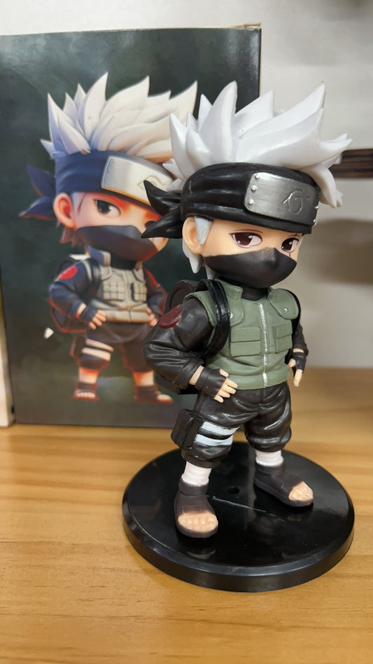 Naruto Kakashi Hatake Chibi PVC Figure with Backpack (Masked Jonin)