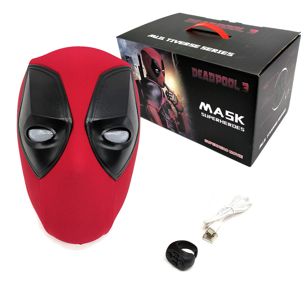 Deadpool LED Mask with Finger Remote – Eye Blink & Light-Up Cosplay