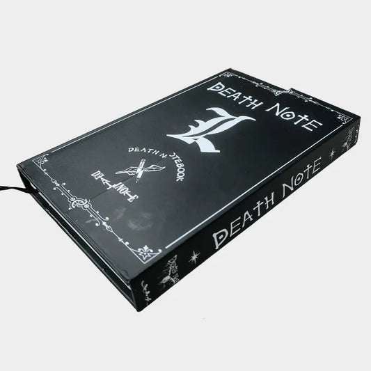 Death Note Fold-Flap Cover Diary – Hardcase Notebook, Anime Design