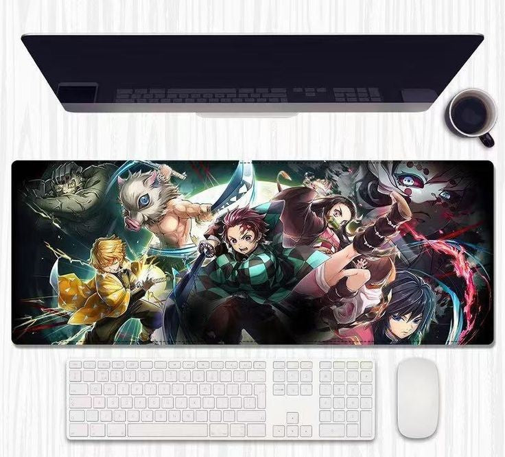 Demon Slayer Slayers vs Demons Desk Mat - Epic Battle Gaming Pad