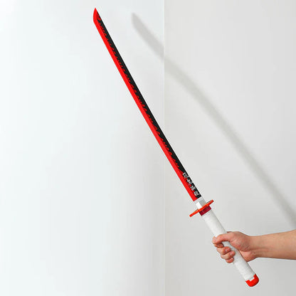 Flame Rengoku Hashira LED Wooden Nichirin Katana Demon Slayer – 104 cm Anime Cosplay Collectible Prop