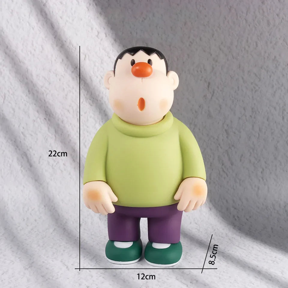 Gian Standing Figure from Doraemon – Cute Anime Collectible Showpiece (22 cm)