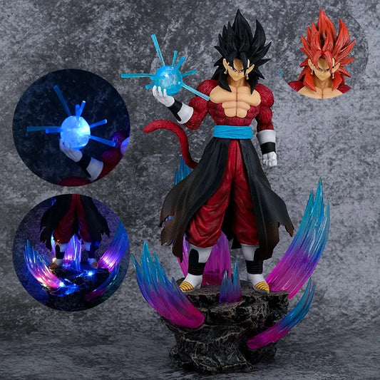 Dragon Ball Z SSJ4 Vegito 38 cm Collectible Figure with LED Aura Base