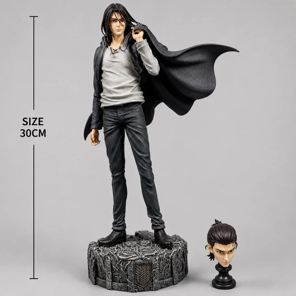 Eren Yeager Premium Action Figure – 30 cm | Attack on Titan Collectible Statue