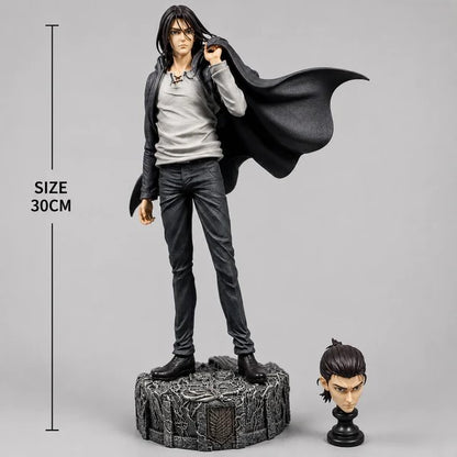 Eren Yeager Premium Action Figure – 30 cm | Attack on Titan Collectible Statue