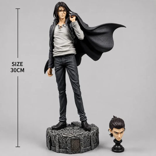 Eren Yeager Premium Action Figure – 30 cm | Attack on Titan Collectible Statue