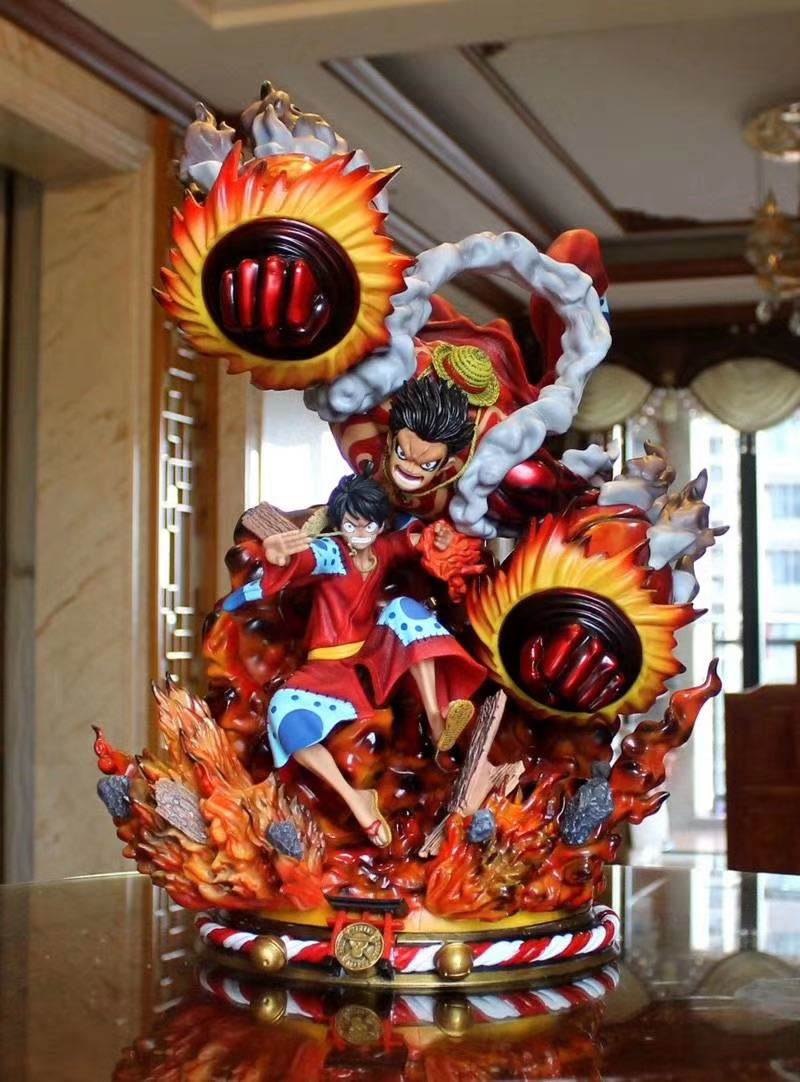 Monkey D. Luffy Wano Gear 4 Boundman Statue – 35 CM One Piece GK Figure