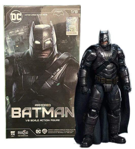 Armored Batman 1:9 Scale Action Figure – Justice League Collectible
