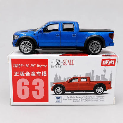 Ford F-150 SVT Raptor 1:52 Scale Diecast Model Truck – Official Licensed Edition