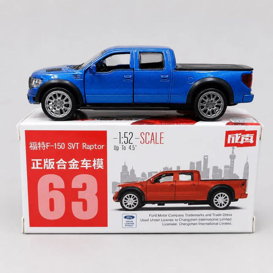 Ford F-150 SVT Raptor 1:52 Scale Diecast Model Truck – Official Licensed Edition