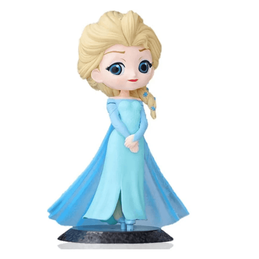 Princess Elsa Anna Q Posket Chibi Figure | Frozen Collectible 15cm - Drakon Lifestyle India
