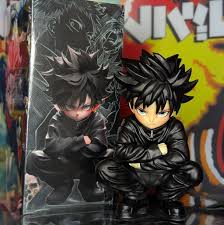 Jujutsu Kaisen Megumi Fushiguro Squatting Chibi PVC Figure (13 cm)