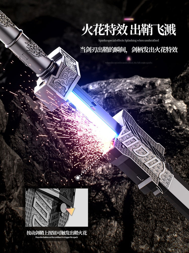 G.O.T_style_heavy_Spark_and_fogg_and_Led_color_changing_Katana