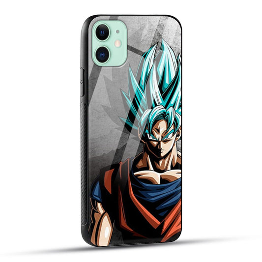 Dragon Ball Z Goku Ultra Hybrid Printed Designer Glass Back Case | Anime-Themed Stylish & Protective Cover - DRAKON