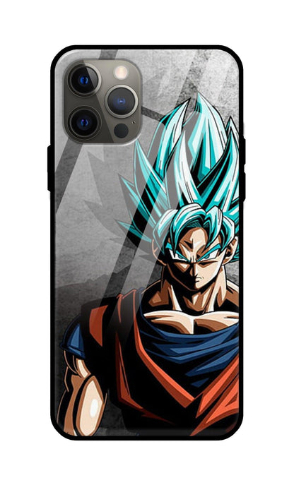 Dragon Ball Z Goku Ultra Hybrid Printed Designer Glass Back Case | Anime-Themed Stylish & Protective Cover - Drakon Lifestyle India