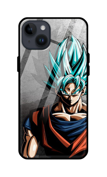 Dragon Ball Z Goku Ultra Hybrid Printed Designer Glass Back Case | Anime-Themed Stylish & Protective Cover - Drakon Lifestyle India