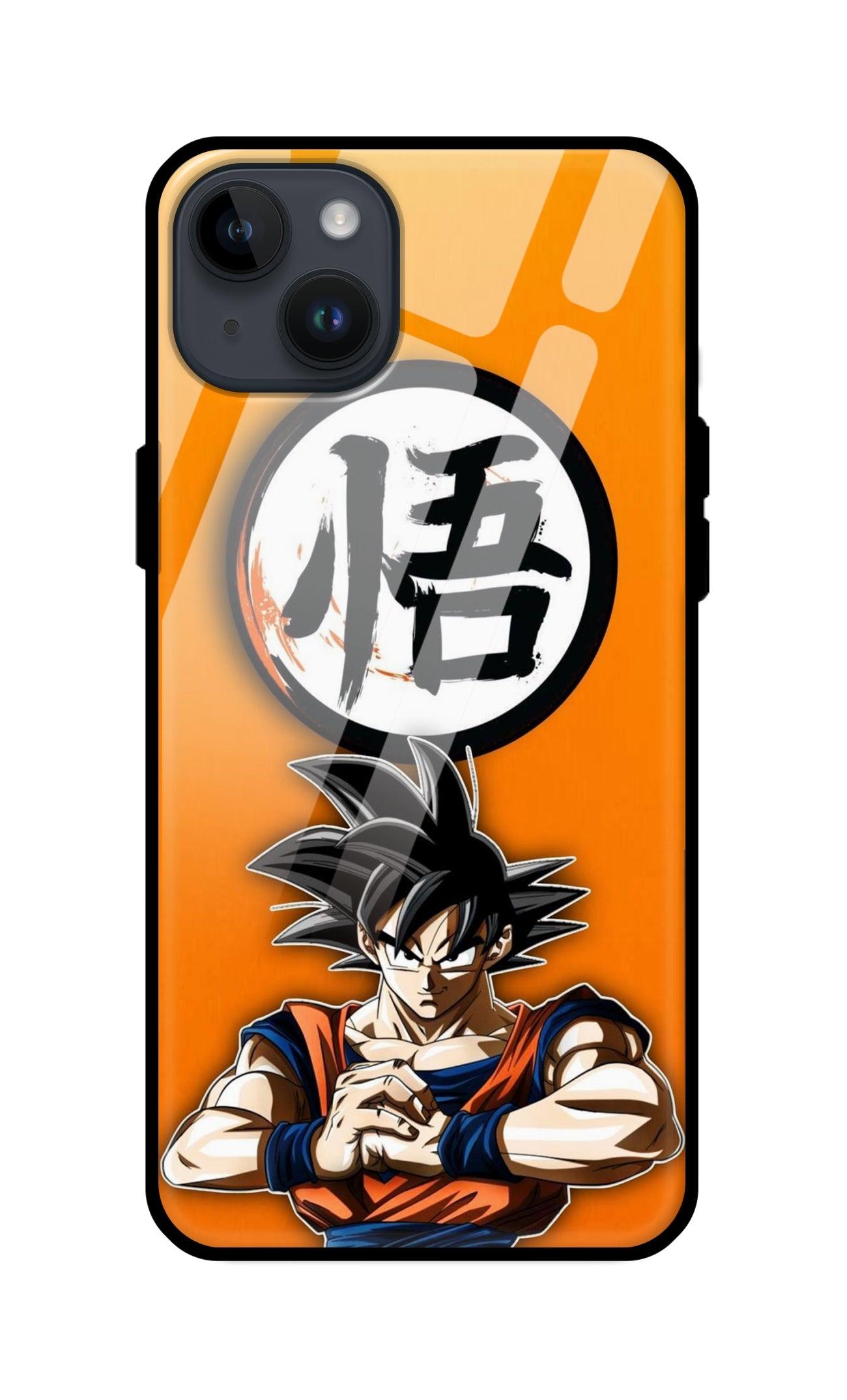 Dragon Ball Z Goku Ultra Hybrid Printed Designer Glass Back Case | Anime-Themed Stylish & Protective Cover - Drakon Lifestyle India