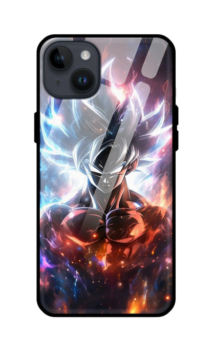 Dragon Ball Z Goku Ultra Hybrid Printed Designer Glass Back Case | Anime-Themed Stylish & Protective Cover - Drakon Lifestyle India