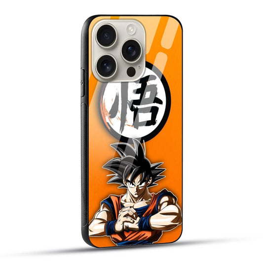 Dragon Ball Z Goku Ultra Hybrid Printed Designer Glass Back Case | Anime-Themed Stylish & Protective Cover - DRAKON