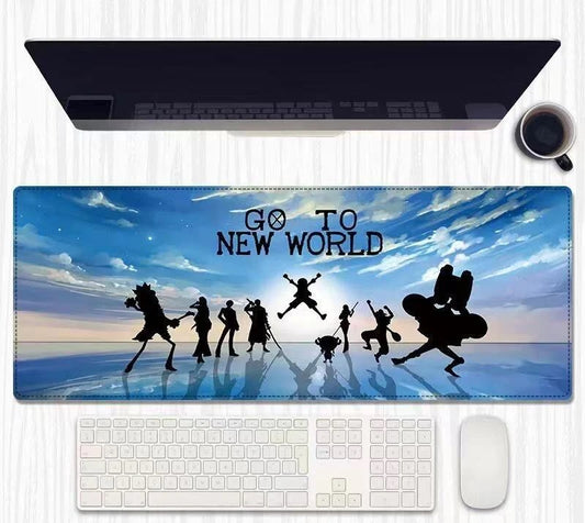 One Piece Straw Hats Go To New World Extended Deskmat