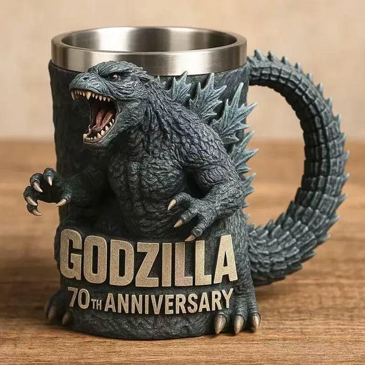 Godzilla 70th Anniversary Roaring Kaiju Stainless Steel Mug