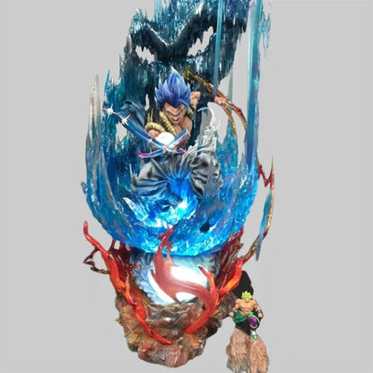 Gogeta vs Broly Dragon Ball Z Battle Statue – 30 cm Anime Collectible