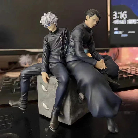 Jujutsu Kaisen Gojo & Geto Night Mode Black Outfit Figure Set