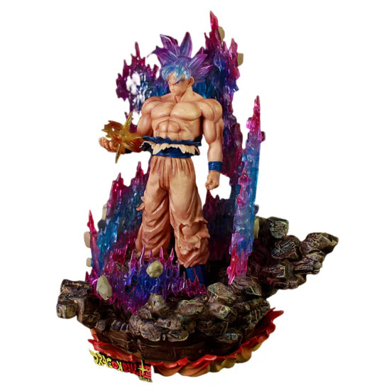 Goku Ultra Instinct Aura Statue – 35 cm Dragon Ball Z Collectible Figure
