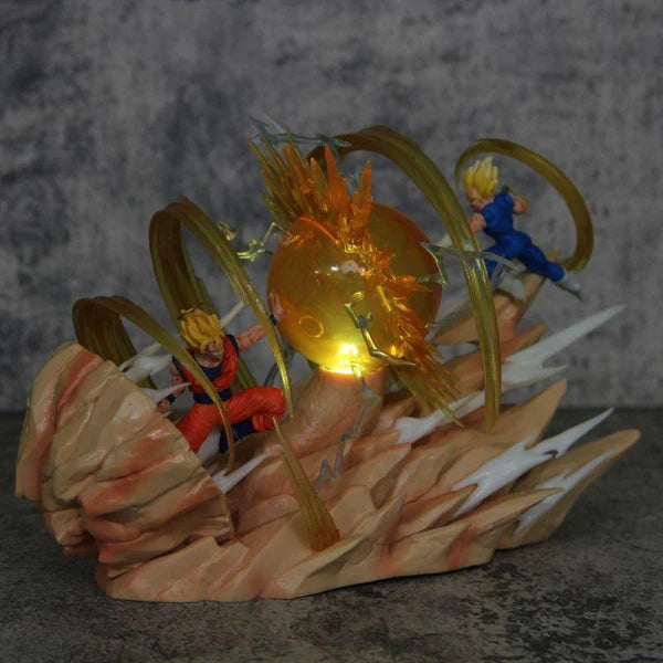 Goku vs Vegeta Dragon Ball Z Battle Figure – 18 cm Anime Collectible