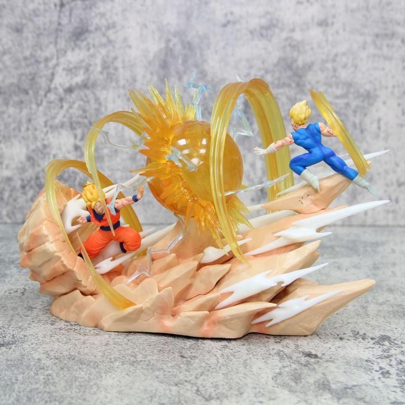 Goku vs Vegeta Dragon Ball Z Battle Figure – 18 cm Anime Collectible
