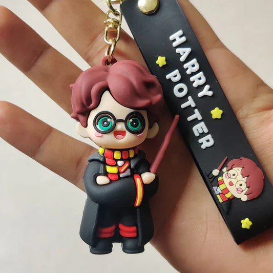 harry potter 3D Keychain | Strap Bag Charm with Hook - Drakon Lifestyle India