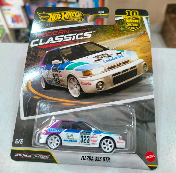 Hot wheels Car Culture 10th Anniversary 1:64 Scale Die Cast Premium Collection 2026 1994 NISMO 270R (S14)  FERRARI TESTAROSSA  TOYOTA SOARER  PORSCHE 993 GT2 MAZDA 323 GTR  MODERN CLASSICS  Set of 5 Cars