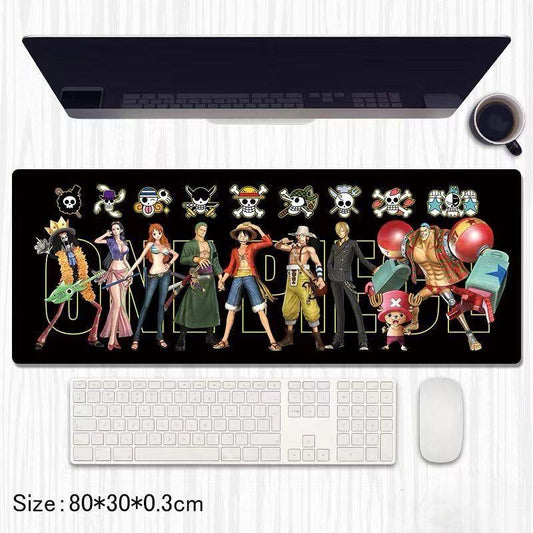 One Piece Anime Extended Gaming Mouse Pad / Desk Mat – 80×30 cm - Drakon Lifestyle India