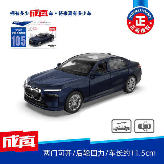 BMW i7 1:42 Scale Diecast Model Car – Official Licensed Edition