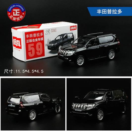 Toyota Land Cruiser Prado 1:42 Scale Diecast Model Car – Official Licensed Edition
