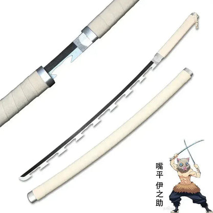 Inosuke Hashibira Dual Replica – Demon Slayer Wooden Katana (104 cm)