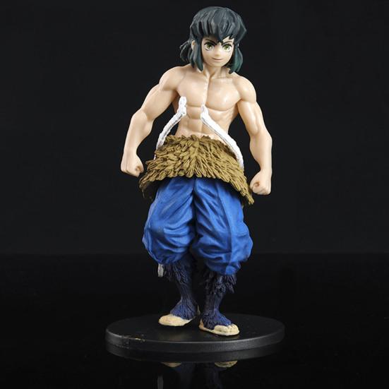 Inosuke Hashibira (Unmasked) Demon Slayer Figure – 15 cm Anime Collectible