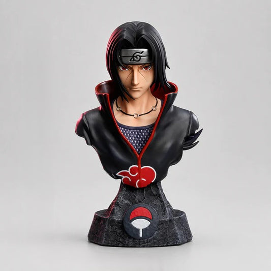 Itachi Uchiha Akatsuki Bust Statue – 15CM Anime Collectible Figure
