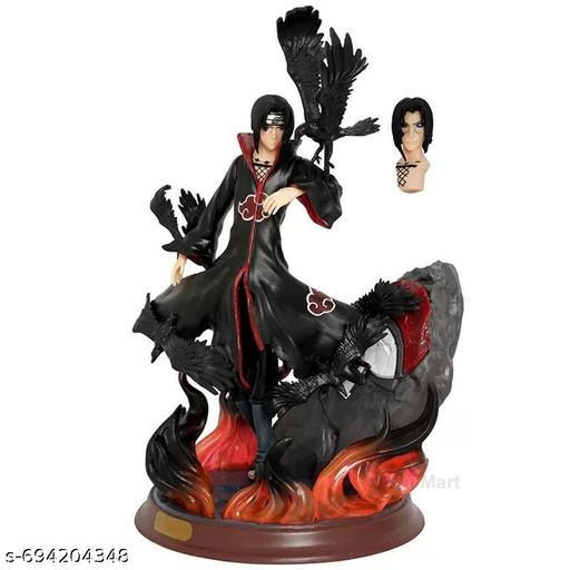 Itachi Uchiha Naruto Crow Statue Anime Action Figure – Premium Collectible Display