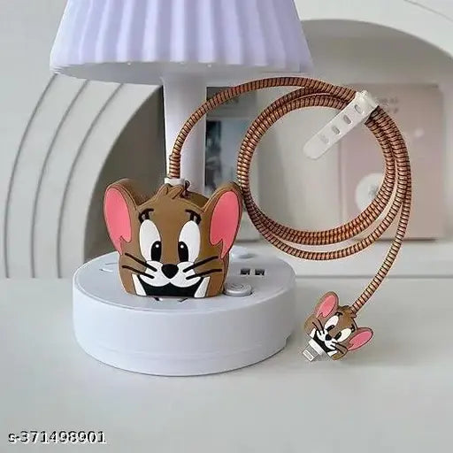 Jerry 20W iPhone Silicone Charger Cover – Tom & Jerry Cartoon Protector