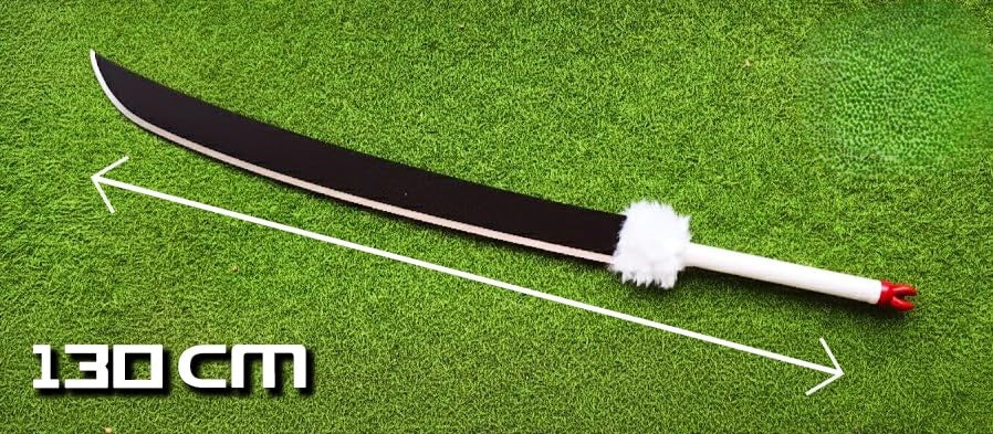 Jujutsu Kaisen Toji Fushiguro Inverted Spear of Heaven Bamboo Wooden katana Cosplay (130 cm)